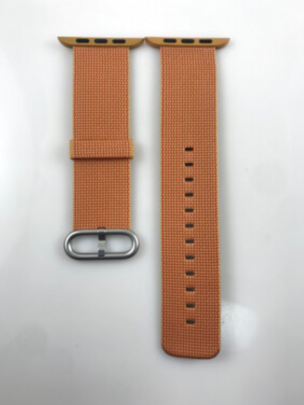 Orange Nylon Loop Apple Watch Band